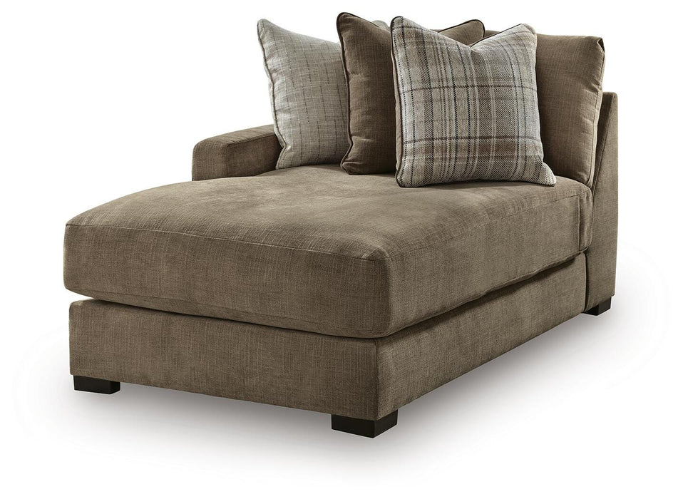 Camellia-Court Sectional with Chaise - Dream Home Furniture & Mattress (Waite Park, MN)