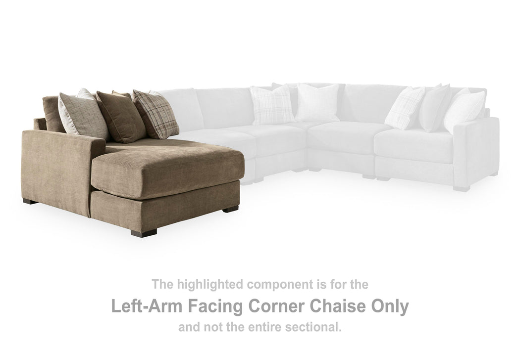 Camellia-Court Double Chaise Sectional - Dream Home Furniture & Mattress (Waite Park, MN)