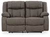First Base Reclining Loveseat - Dream Home Furniture & Mattress (Waite Park, MN)