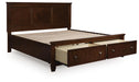 Danabrin Panel Storage Bed - Dream Home Furniture & Mattress (Waite Park, MN)