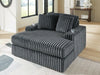Midnight-Madness Oversized Chaise - Dream Home Furniture & Mattress (Waite Park, MN)