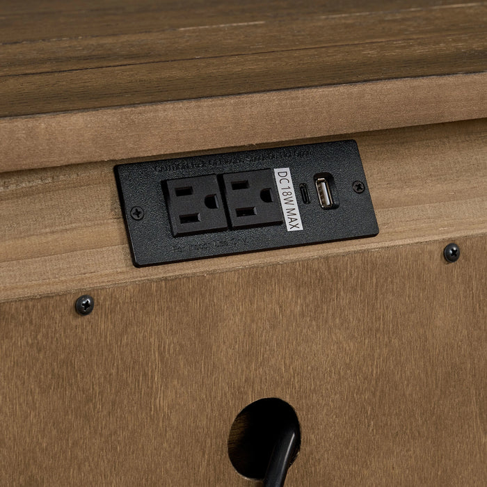 Forge Nightstand - Dream Home Furniture & Mattress (Waite Park, MN)