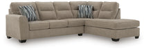 Olten Sectional with Chaise - Dream Home Furniture & Mattress (Waite Park, MN)