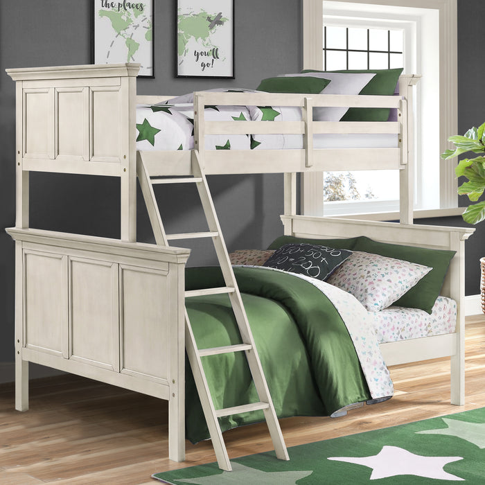 San Mateo Youth Twin over Full Bunk Bed - Dream Home Furniture & Mattress (Waite Park, MN)