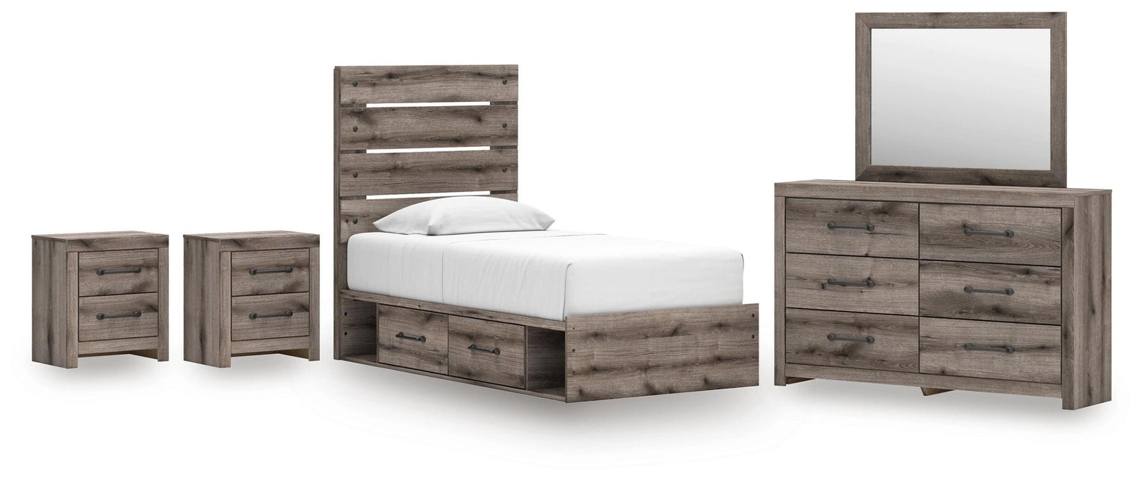 Graystorm Bedroom Set - Dream Home Furniture & Mattress (Waite Park, MN)