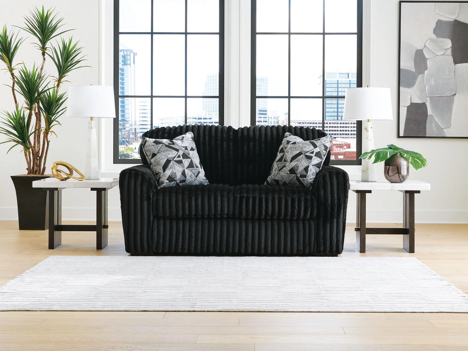 Midnight-Madness Loveseat - Dream Home Furniture & Mattress (Waite Park, MN)