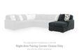 Midnight-Madness Sectional with Chaise - Dream Home Furniture & Mattress (Waite Park, MN)