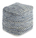 Chevron Pouf - Dream Home Furniture & Mattress (Waite Park, MN)