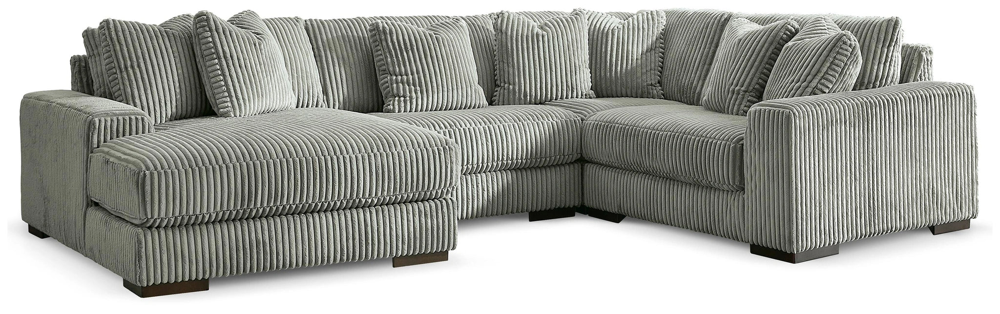 Lindyn Sectional with Chaise - Dream Home Furniture & Mattress (Waite Park, MN)
