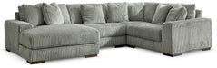Lindyn Sectional with Chaise - Dream Home Furniture & Mattress (Waite Park, MN)