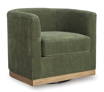Jersonlow Swivel Accent Chair - Dream Home Furniture & Mattress (Waite Park, MN)