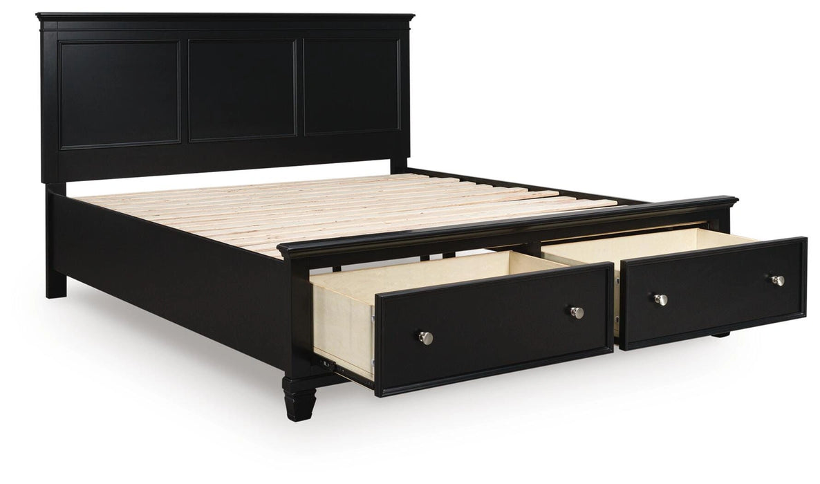 Lanolee Panel Storage Bed - Dream Home Furniture & Mattress (Waite Park, MN)