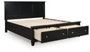 Lanolee Panel Storage Bed - Dream Home Furniture & Mattress (Waite Park, MN)