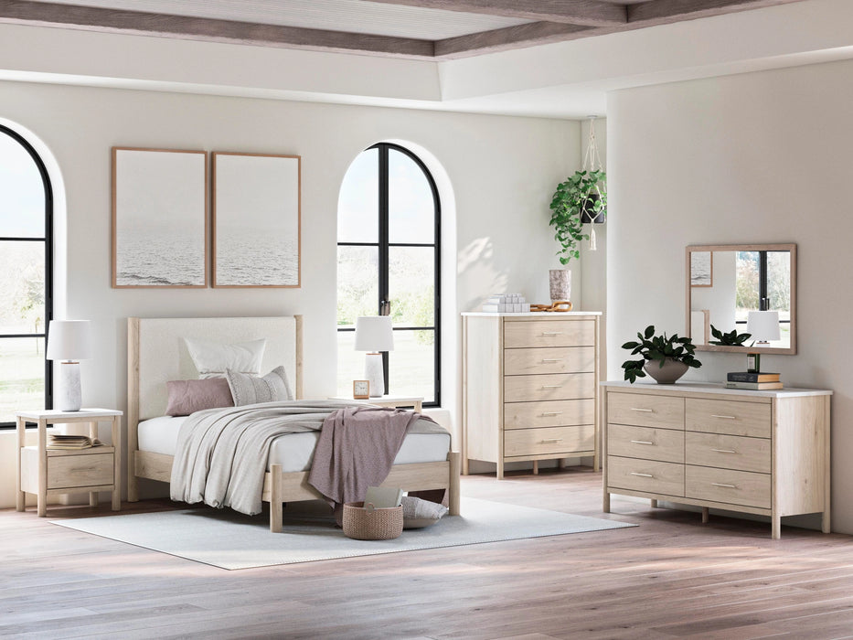 Cadmori Upholstered Bed - Dream Home Furniture & Mattress (Waite Park, MN)