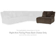 Top Tier Reclining Sofa Chaise Sectional - Dream Home Furniture & Mattress (Waite Park, MN)