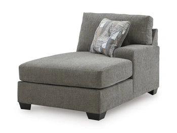 Clarington Sleeper Sectional with Chaise - Dream Home Furniture & Mattress (Waite Park, MN)