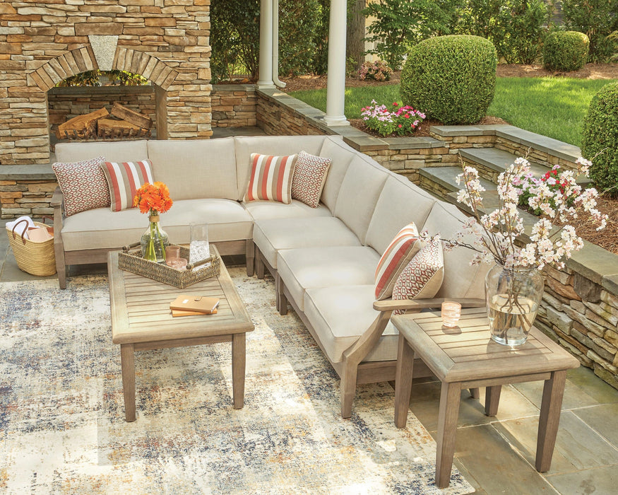 Clare View Outdoor Sectional - Dream Home Furniture & Mattress (Waite Park, MN)