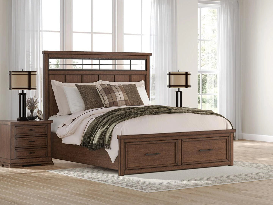 Taffenbrook Panel Storage Bed - Dream Home Furniture & Mattress (Waite Park, MN)