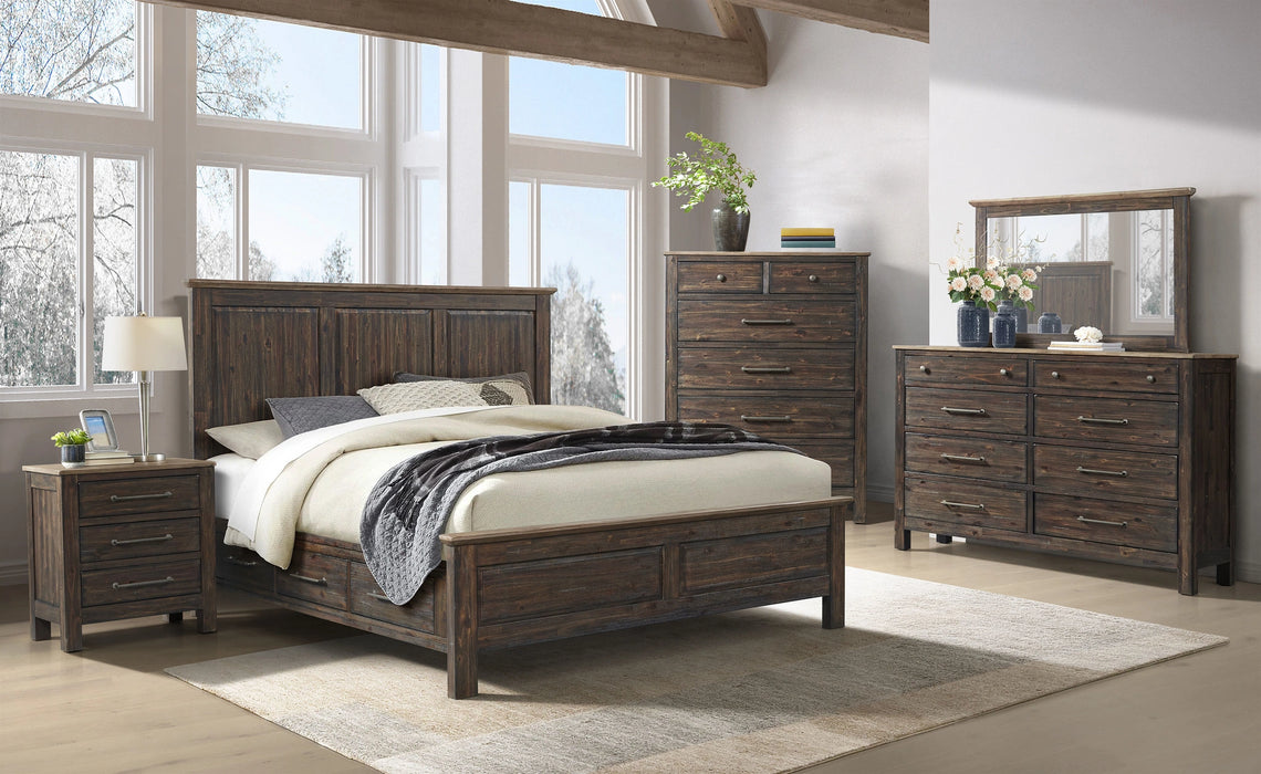 Transitions King Storage Bed - Dream Home Furniture & Mattress (Waite Park, MN)