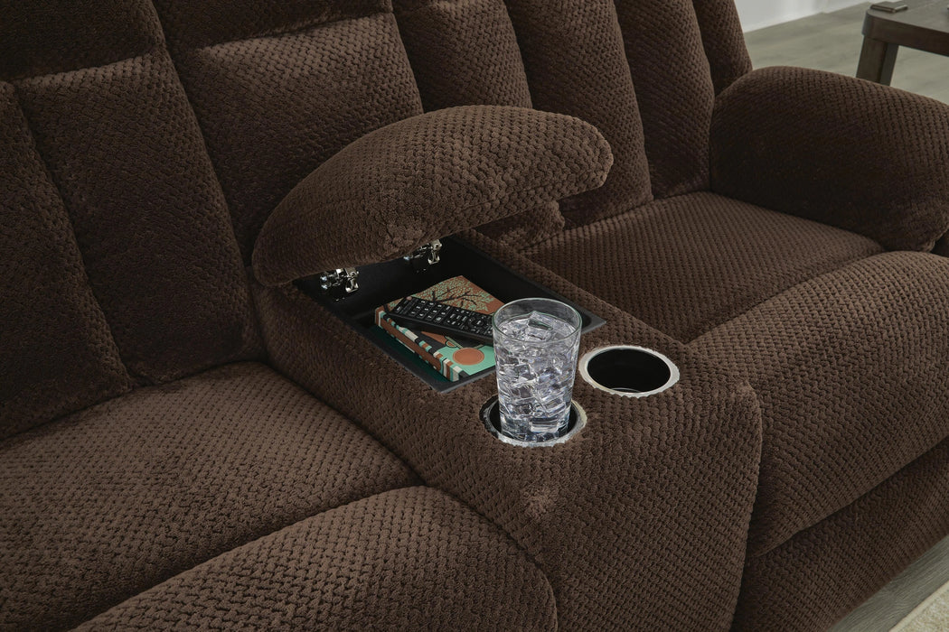 Observation Power Reclining Loveseat with Console - Dream Home Furniture & Mattress (Waite Park, MN)