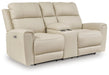 Dahlmoore Power Reclining Loveseat with Console - Dream Home Furniture & Mattress (Waite Park, MN)