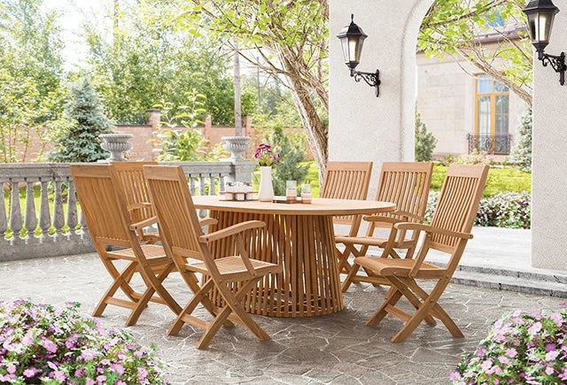 Nusa Folding Arm Chair - Dream Home Furniture & Mattress (Waite Park, MN)