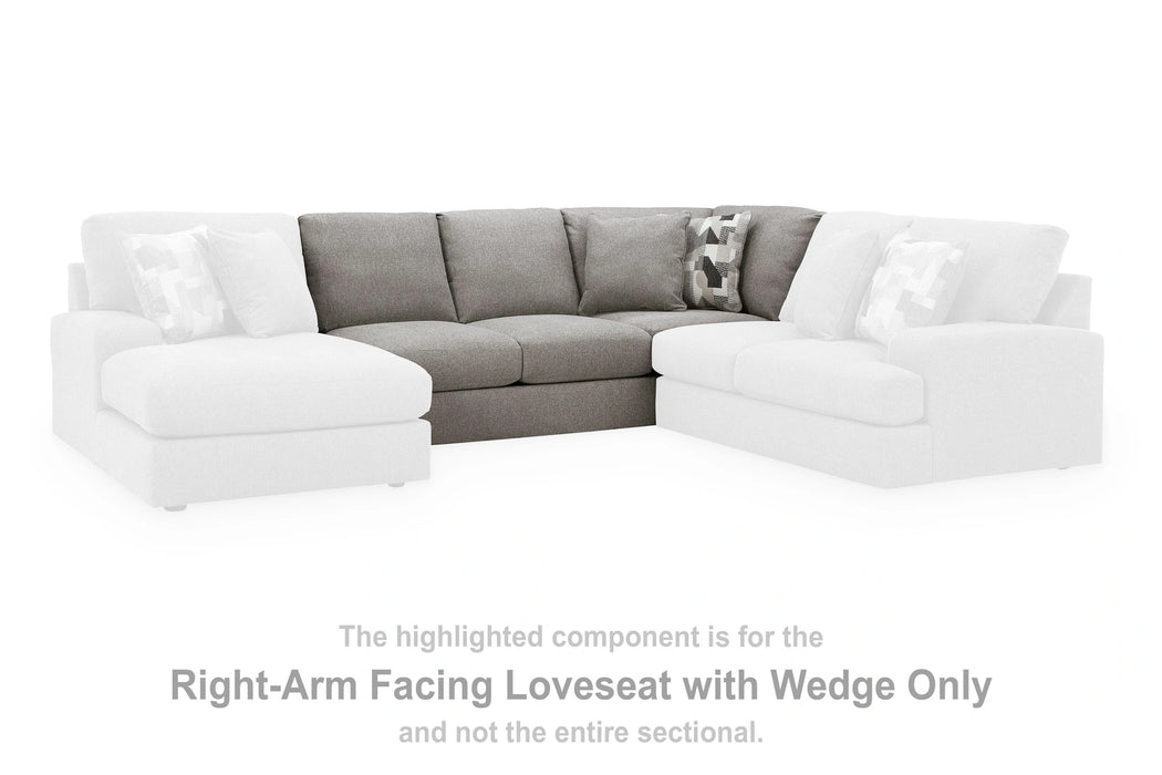 Lindon Sectional with Chaise - Dream Home Furniture & Mattress (Waite Park, MN)
