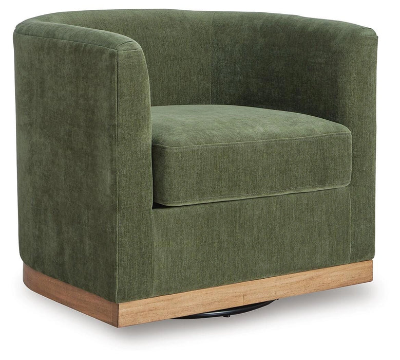 Jersonlow Swivel Accent Chair - Dream Home Furniture & Mattress (Waite Park, MN)