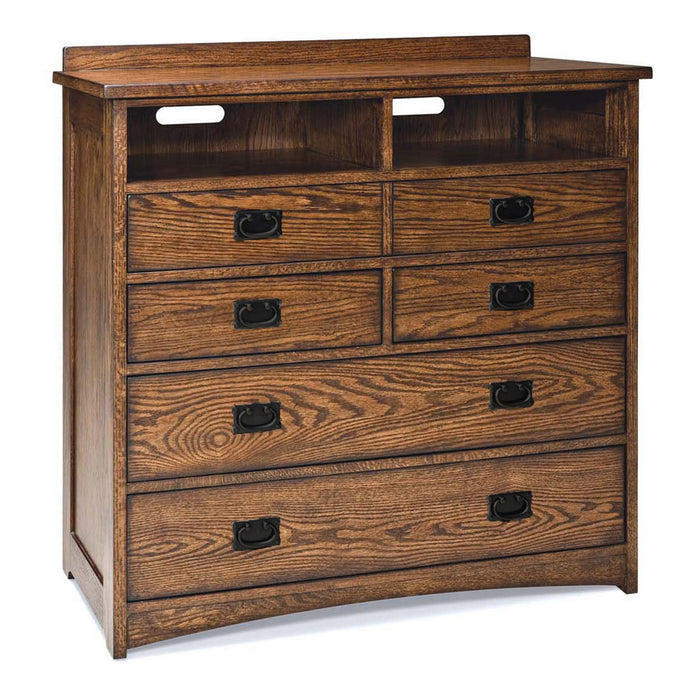 Oak Park Media Chest - Dream Home Furniture & Mattress (Waite Park, MN)