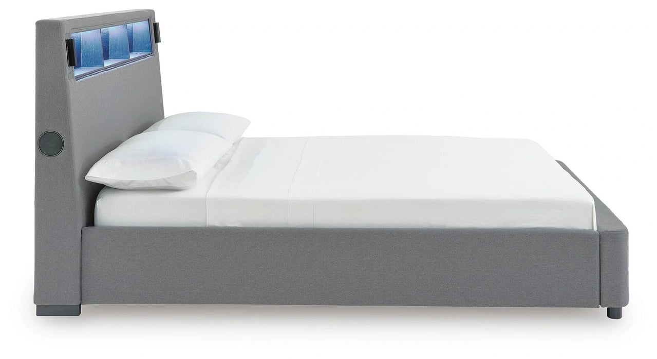 Verishaw Upholstered Bed - Dream Home Furniture & Mattress (Waite Park, MN)