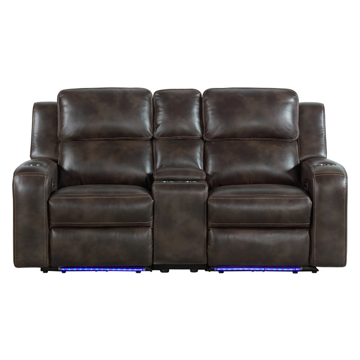 Silhouette Dual-Power Loveseat