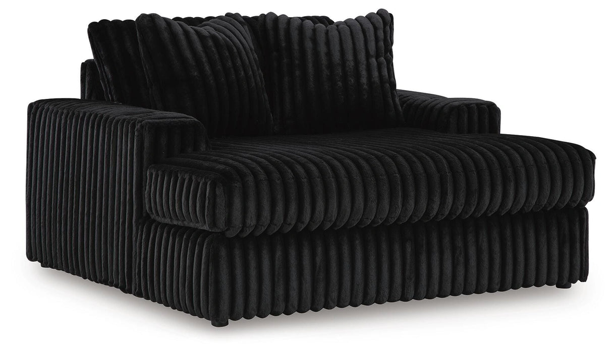 Midnight-Madness Oversized Chaise - Dream Home Furniture & Mattress (Waite Park, MN)