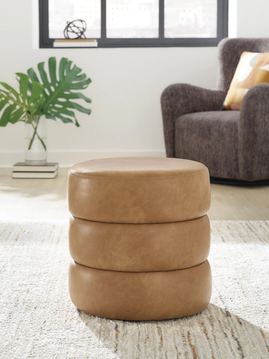 Ummi Swivel Accent Ottoman - Dream Home Furniture & Mattress (Waite Park, MN)