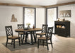 Harper Round Dining Table - Dream Home Furniture & Mattress (Waite Park, MN)