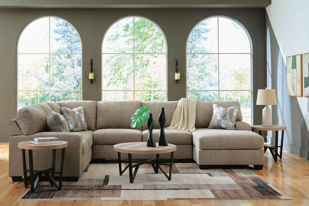 Newellen Sectional with Chaise - Dream Home Furniture & Mattress (Waite Park, MN)