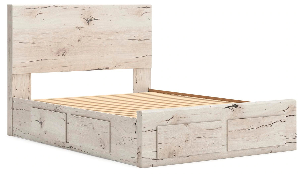 Lawroy Panel Storage Bed - Dream Home Furniture & Mattress (Waite Park, MN)