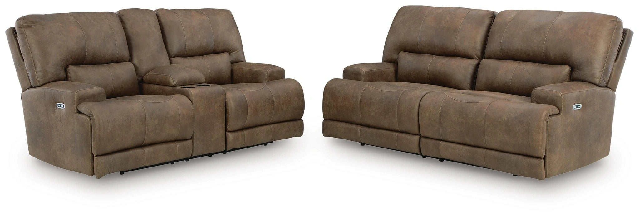Beckley Place Reclining Living Room Set - Dream Home Furniture & Mattress (Waite Park, MN)