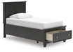 Lanolee Panel Storage Bed - Dream Home Furniture & Mattress (Waite Park, MN)