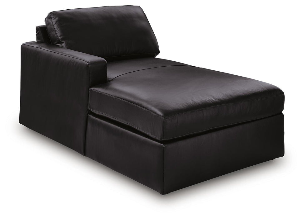Modmax II Sectional with Chaise and Audio Consoles - Dream Home Furniture & Mattress (Waite Park, MN)