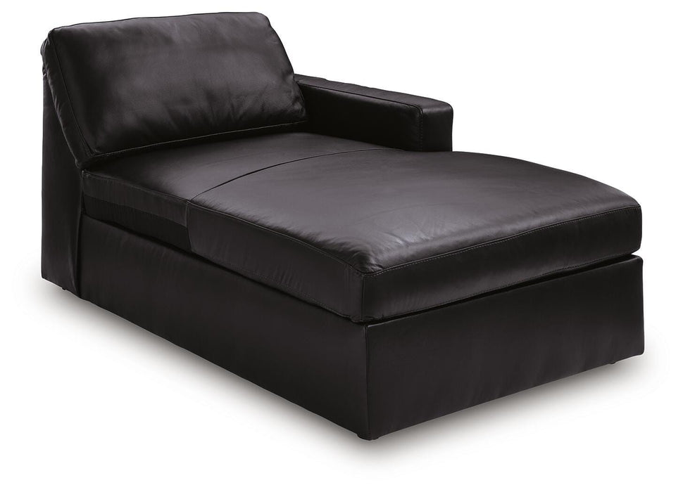 Modmax II Sectional with Chaise and Audio Consoles - Dream Home Furniture & Mattress (Waite Park, MN)