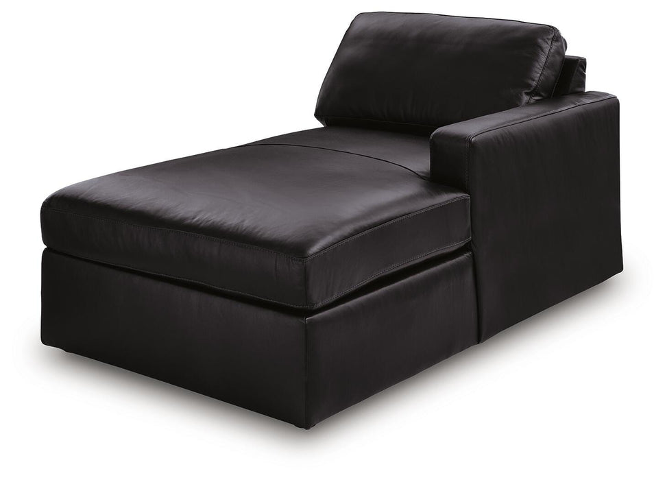 Modmax II Sectional with Chaise and Audio Consoles - Dream Home Furniture & Mattress (Waite Park, MN)