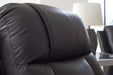 Mackmenville Reclining Loveseat with Console - Dream Home Furniture & Mattress (Waite Park, MN)