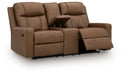 Mackmenville Reclining Loveseat with Console - Dream Home Furniture & Mattress (Waite Park, MN)