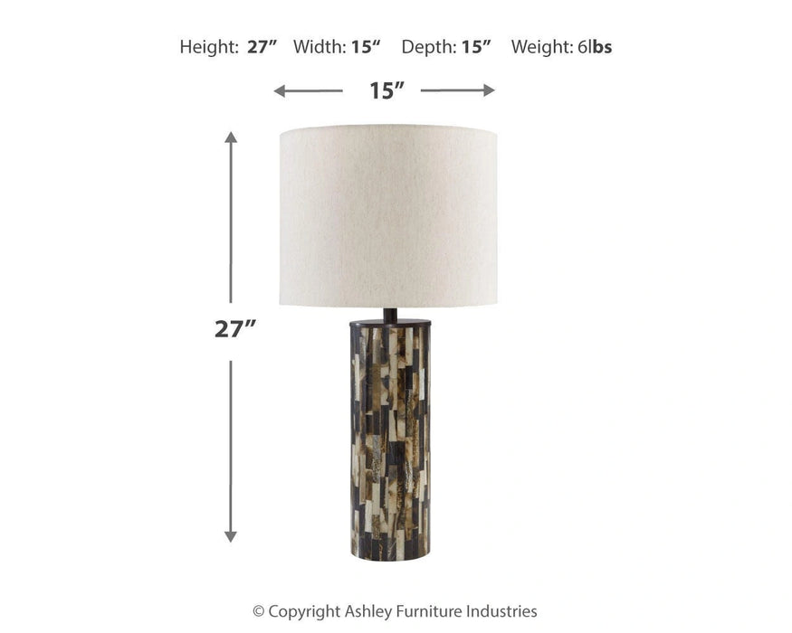 Ellford Lamp Set - Dream Home Furniture & Mattress (Waite Park, MN)