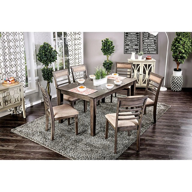 Taylah 5 & 7 Piece Dining Table Set - Dream Home Furniture & Mattress (Waite Park, MN)