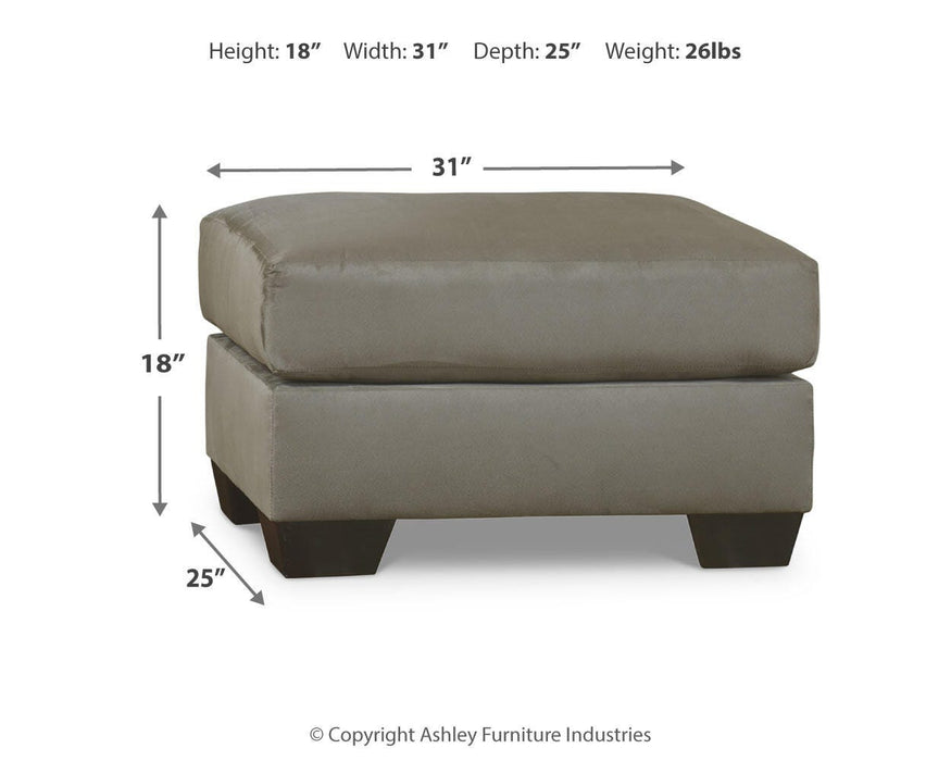 Darcy Ottoman - Dream Home Furniture & Mattress (Waite Park, MN)