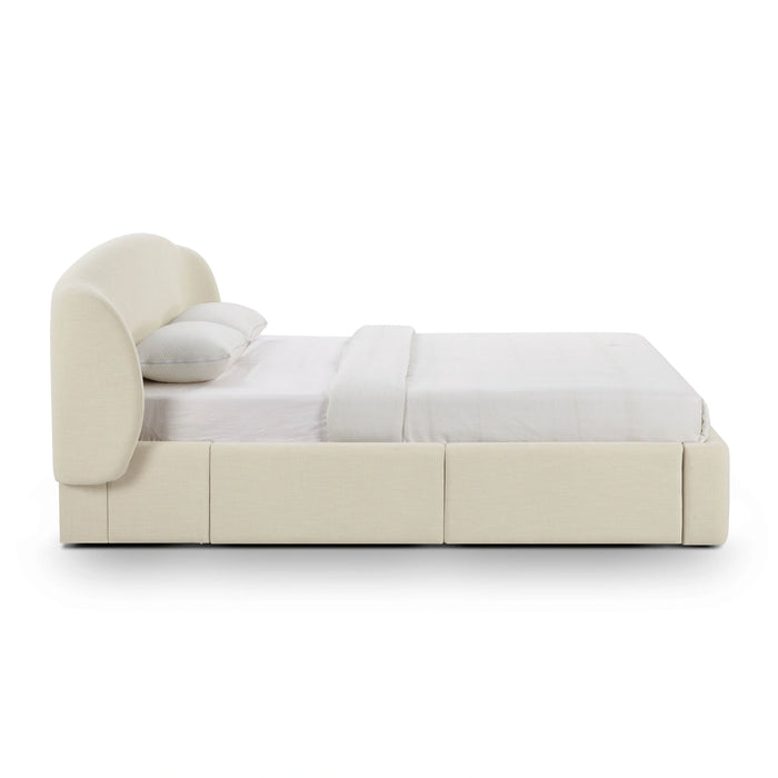 Corey Upcycled Performance Linen Storage Bed