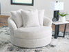Cuddle Plush Oversized Swivel Accent Chair - Dream Home Furniture & Mattress (Waite Park, MN)