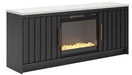 Cadmori TV Stand w/Fire - Dream Home Furniture & Mattress (Waite Park, MN)
