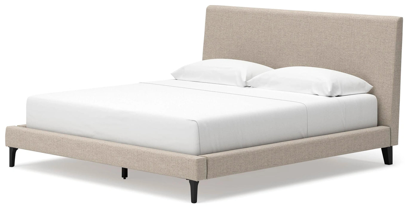 Cielden Upholstered Bed with Roll Slats - Dream Home Furniture & Mattress (Waite Park, MN)